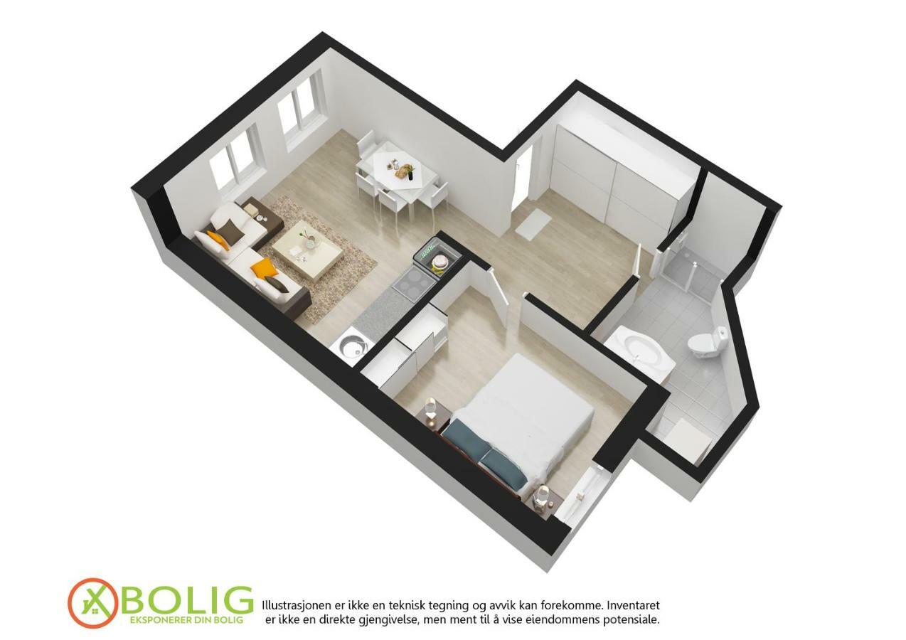 Barfot Apartments 베르겐 외부 사진