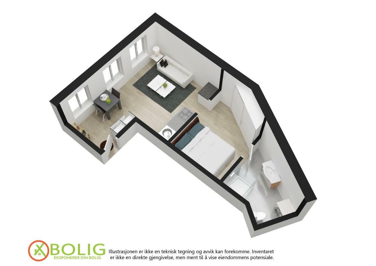 Barfot Apartments 베르겐 외부 사진